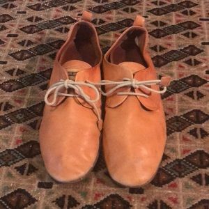 Soft Leather Pikolino Lace up Loafers